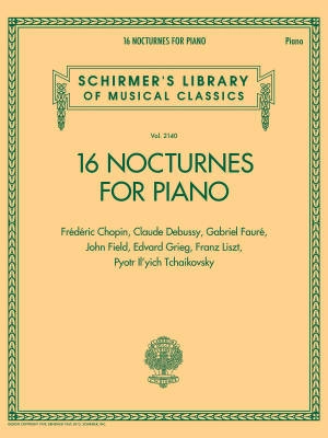 G. Schirmer Inc. - 16 Nocturnes for Piano - Book