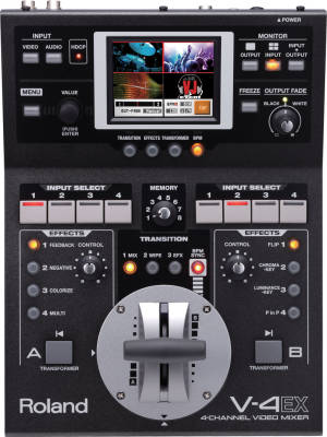 V-4EX 4-Channel Digital Video Mixer with Effects