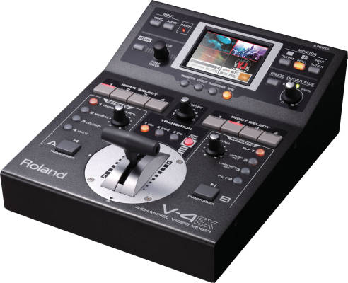 V-4EX 4-Channel Digital Video Mixer with Effects