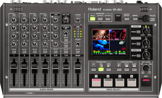 VR-3EX Audio Visual Mixer with Webstreaming