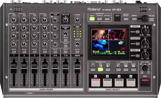 VR-3EX Audio Visual Mixer with Webstreaming