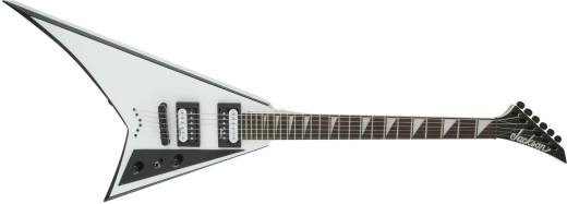 JS Series Rhoads JS32T, Amaranth Fingerboard - White with Black Bevels