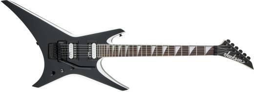 Jackson Guitars - JS Series Warrior JS32, Amaranth Fingerboard - Black with White Bevels