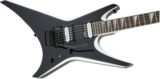 JS Series Warrior JS32, Amaranth Fingerboard - Black with White Bevels