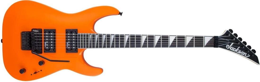 JS Series Dinky Arch Top JS32 DKA, Amaranth Fingerboard - Neon Orange