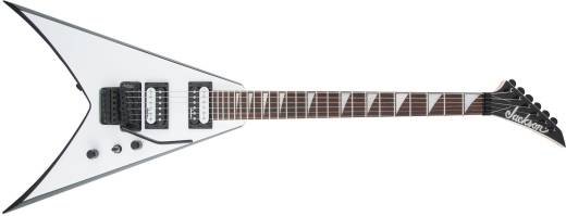 Jackson Guitars - JS Series King V JS32, Amaranth Fingerboard - White with Black Bevels