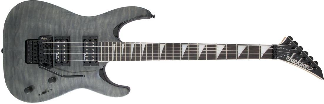 JS Series Dinky Arch Top JS32Q DKA, Amaranth Fingerboard - Transparent Black