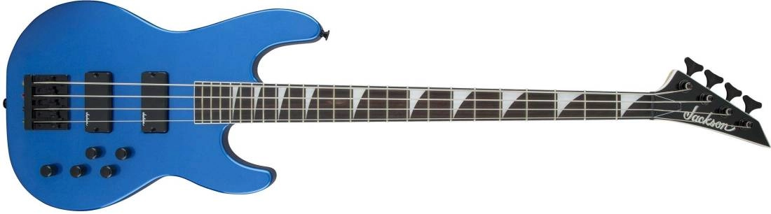 JS Series Concert Bass JS3, Amaranth Fingerboard - Metallic Blue