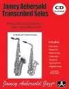 Aebersold - Jamey Aebersold Transcribed Solos:  Bebop Solos, Licks, Patterns -