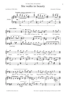 Love\'s Philosophy: Three Songs of Love - Shelley /Tennyson /Byron /L\'Estrange - SATB