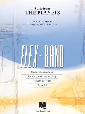 Hal Leonard - Suite from The Planets - Holst/Vinson - Concert Band (Flex-Band) - Gr. 2-3