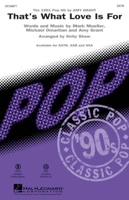 Hal Leonard - Thats What Love Is For - Omartian /Mueller /Grant /Shaw - SATB