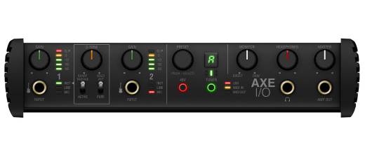 IK Multimedia - AXE I/O Audio Interface w/Guitar Tone Shaping