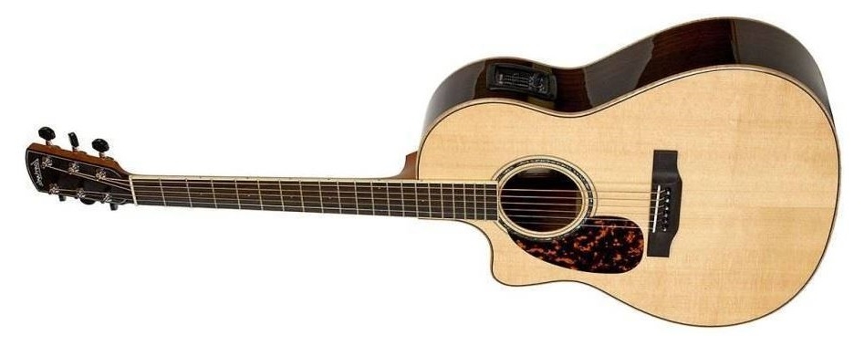 LV-09E Artist Series Rosewood L-Body Cutout Acoustic/Electric Guitar with Case - Left-Handed