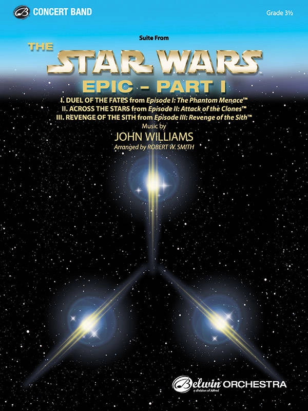 Suite from The Star Wars Epic - Part I - Williams/Smith - Concert Band - Gr. 3.5