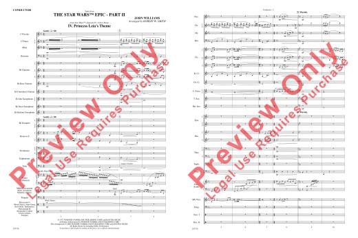 Suite from The Star Wars Epic - Part 2 - Williams/Smith - Concert Band - Gr. 3.5