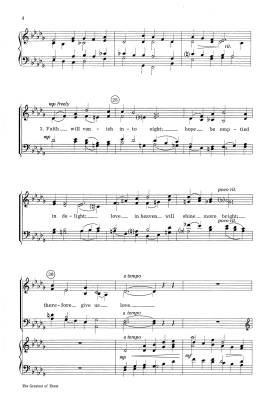 The Greatest of These - Wordsworth/Marshall - SATB