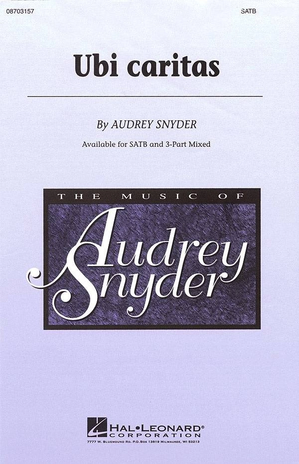 Ubi Caritas - Snyder - SATB