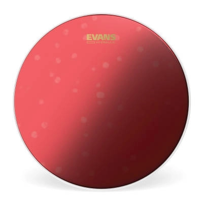 Evans - B14HR 14 Inch Hydraulic Red Coated Snare Batter w/UV1 Coating