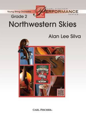 Northwestern Skies - Silva - String Orchestra - Gr. 2