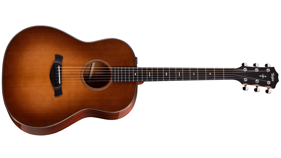 Builder\'s Edition 517e Grand Pacific Spruce/Mahogany Acoustic-Electric w/Case - Wild Honey Burst