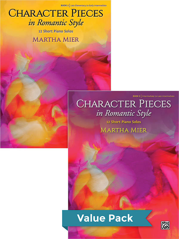 Character Pieces in Romantic Style, Books 1-2 (Value Pack) - Mier - Piano - Books