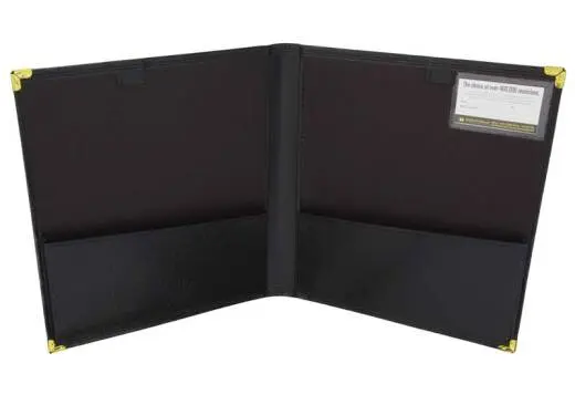 Band and Orchestra Folder - Leatherette - 2 Pencil Holders/Card Holder
