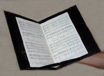 Choralyre - Choralyre Choral Folder - Black