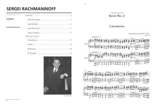 Rachmaninoff Suites 1-2 (Value Pack) - ed. Hinson/Nelson - Piano Duets (2 Pianos, 4 Hands) - Books