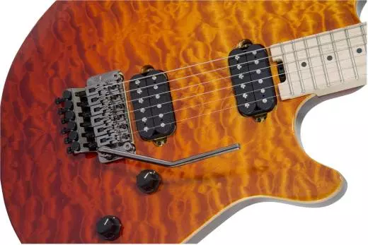 EVH Wolfgang WG Standard QM, Maple Fingerboard - Tri Fade