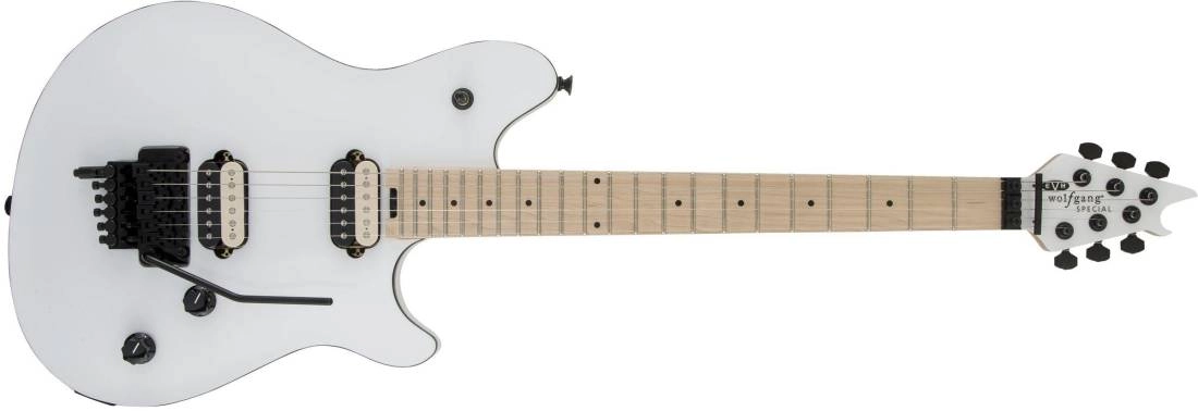 EVH Wolfgang Special, touche en rable - Polar White