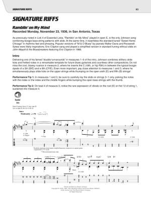 Play Like Robert Johnson: The Ultimate Guitar Lesson - Rubin - Book/Audio Online
