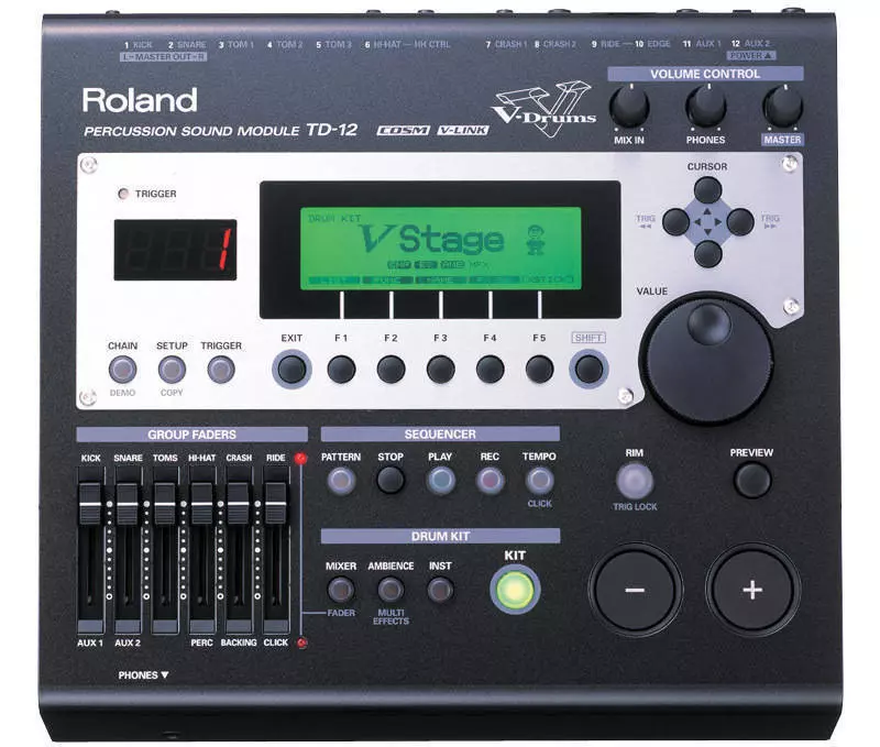 Roland TD-12 - Percussion Module | Long & McQuade