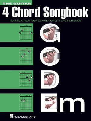 The Guitar 4-Chord Songbook (G-C-D-Em) - Guitar - Book