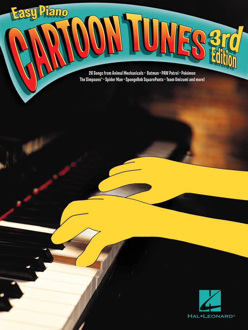 Cartoon Tunes (3rd Edition) - Easy Piano - Book