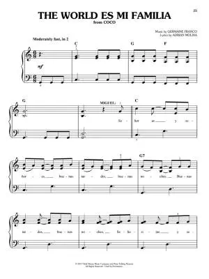Disney Latest Hits: 15 Recent Disney Favorites - Easy Piano - Book