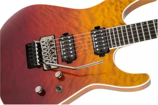 Pro Series Soloist SL2Q MAH, Ebony Fingerboard - Desert Sunset Sky