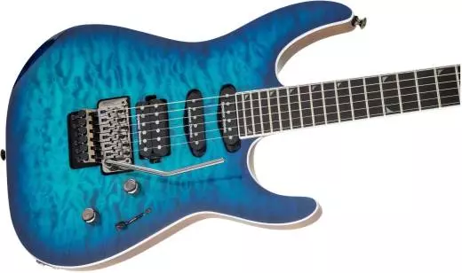 Pro Series Soloist SL3Q MAH, Ebony Fingerboard - Chlorine Burst