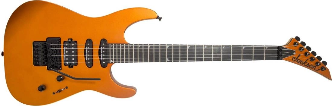 Pro Series Soloist SL3, touche en ébène - Satin Orange Blaze