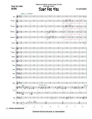 Just For You -  Aldrich - Jazz Ensemble - Gr. Easy