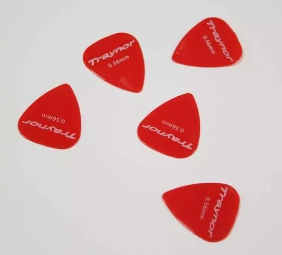 Nylon Standard Guitar Picks Pack or 12 - 0.56mm