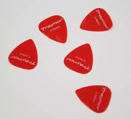 Nylon Standard Guitar Picks Pack or 12 - 0.56mm