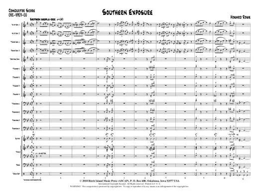 Southern Exposure - Rowe - Jazz Ensemble - Gr. 3.5