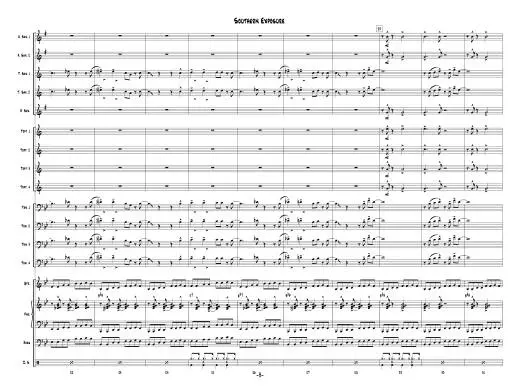 Southern Exposure - Rowe - Jazz Ensemble - Gr. 3.5