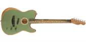 Fender - American Acoustasonic Telecaster w\/Bag - Surf Green