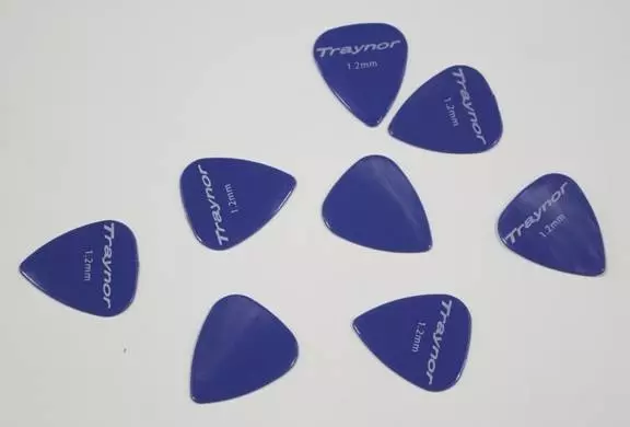 Nylon Standard Guitar Picks Pack or 12 - 1.2mm