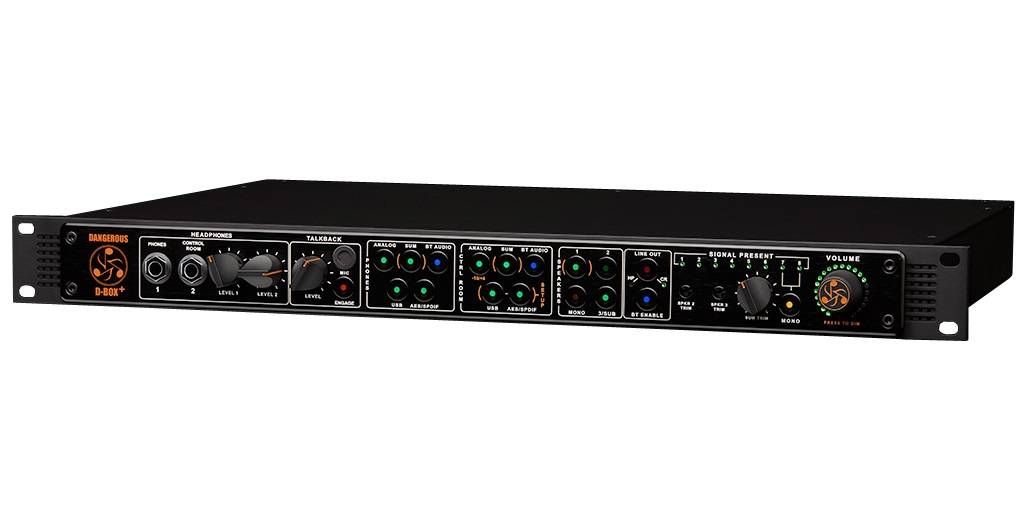 D-Box Plus Monitoring System w/8-Channel Summing Mixer