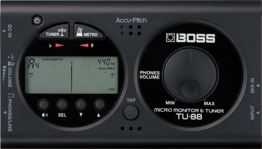 TU-88 - Tuner and Micro Monitor - Black