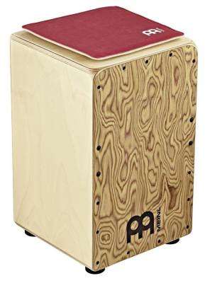 Synthetic Leather Cajon Seat - Vintage Red