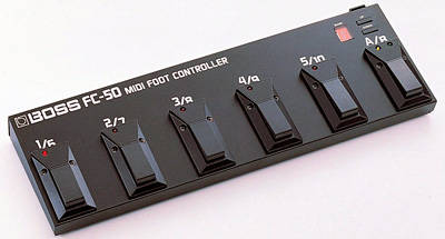 Boss GAFC EX Foot Controller  MIDI Footswitches & Pedals - Mannys